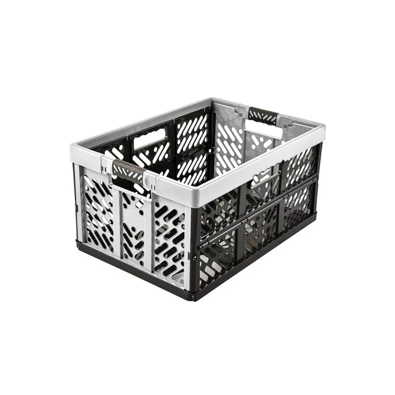 Keeeper összecsukható rekesz 45L profi ezüst ben 54x37x28cm