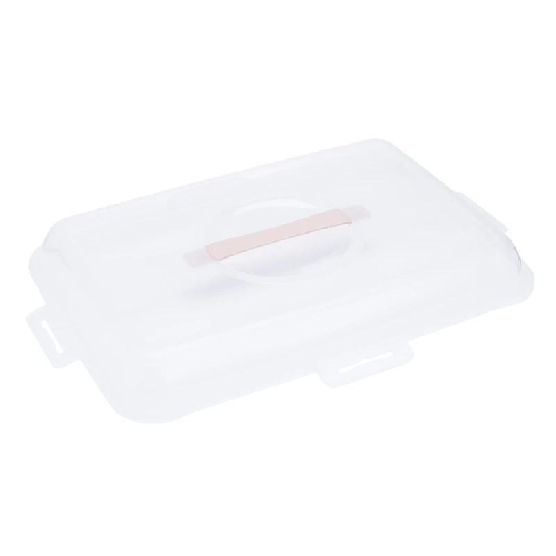 Keeeper sütemény tartó Nordic pink 43x29,5x10,5cm-3