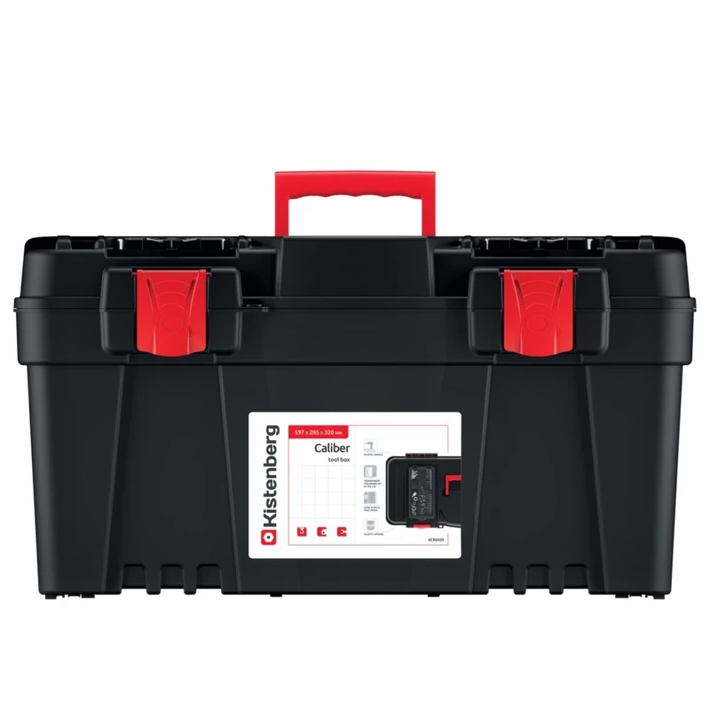 Kistenberg Caliber szerszámosláda – 59,7x28,5x32 cm, extra nagy, strapabíró szerszámtároló