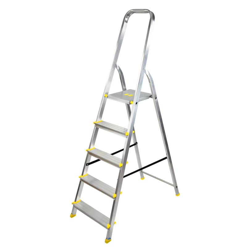 Metalkas alumínium létra, 5 fokos, 150 kg – BayerSystem