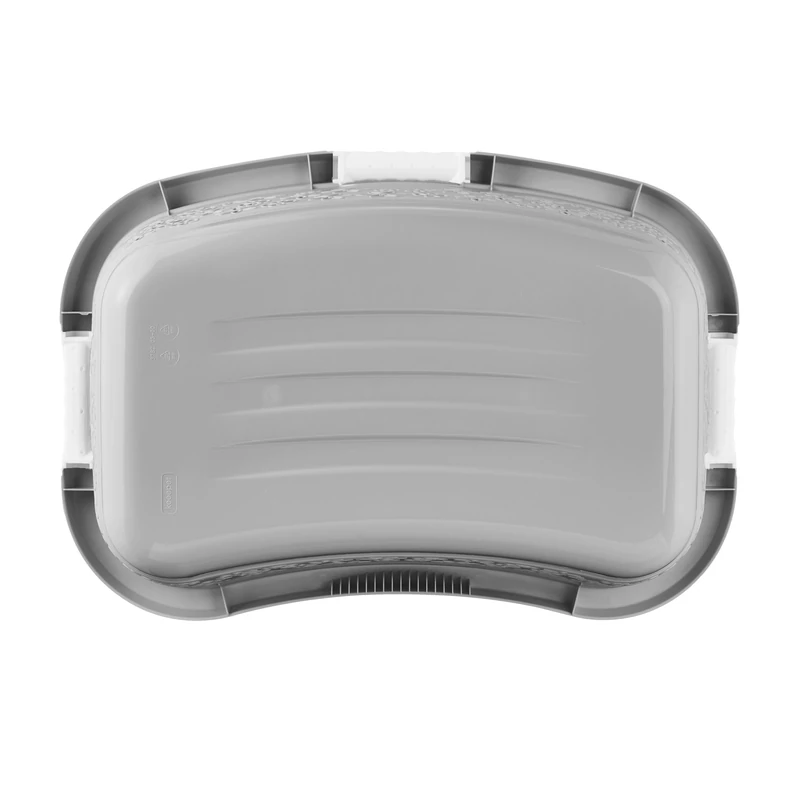 Ergonomikus muanyag ruhaskosar szennyestarto 65x28x45cm puha csuszásgatlo fogantyúval-2