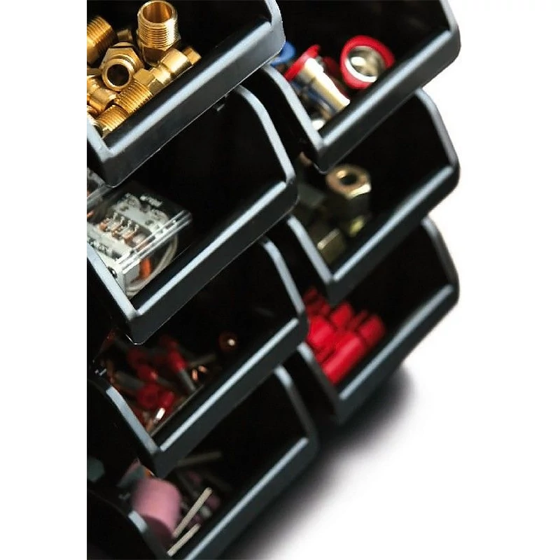 Kistenberg Truck rendszerező doboz – 12x19,5x9,0 cm, strapabíró tároló csavarokhoz, tiplikhez, alkatrészekhez-2