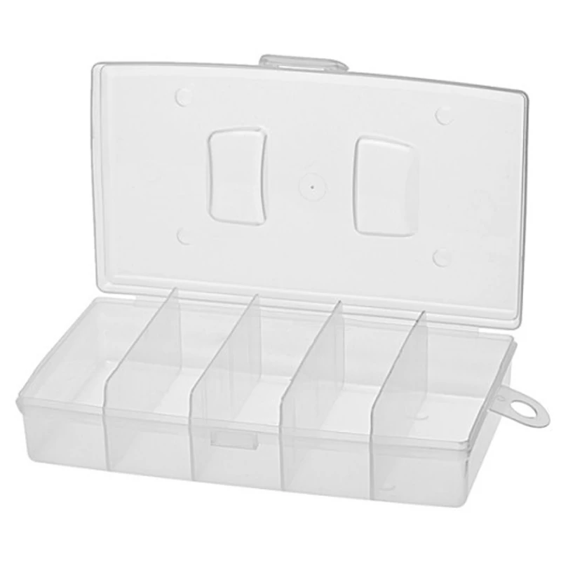 Kistenberg átlátszó rendszerező doboz – Unibox, 19,8x11,7x4,5 cm, praktikus tároló-2