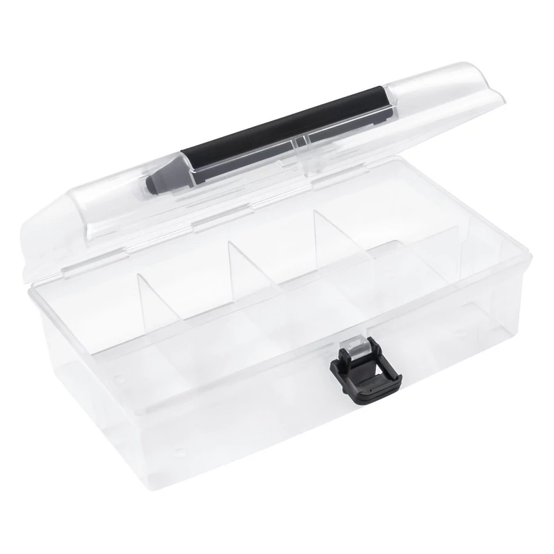Kistenberg átlátszó rendszerező doboz – Unibox, 24,5x13,5x8,5 cm, műanyag tároló kisebb eszközökhöz-2
