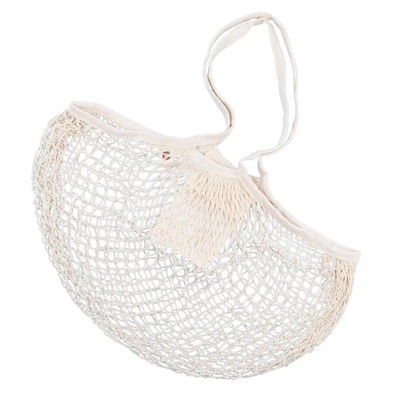 York pamut bevásárló szatyor 40x35 cm, max 6 kg teherbírás, Eco Natural 60g