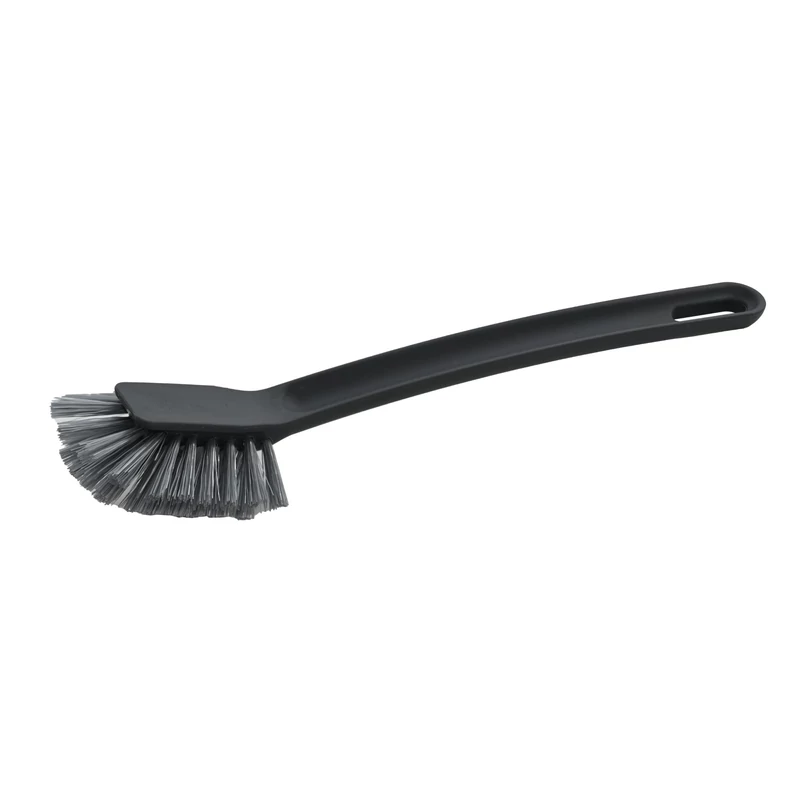 York edénysúroló kefe – nyeles Scandinavian Natural, 8,0x6,0x26 cm, természetes hatású kefe ergonomikus nyéllel edények és felületek tisztításához-4