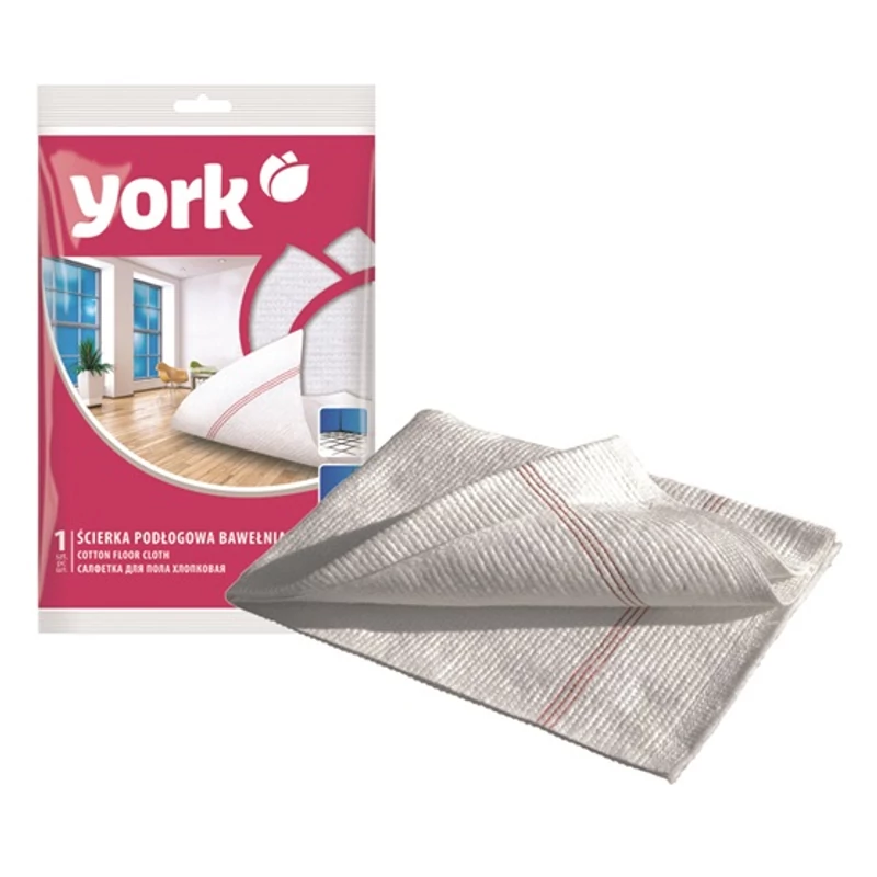 York felmosórongy pamut – 50x53 cm, strapabíró és nedvszívó pamut anyagú padlótisztító rongy-4