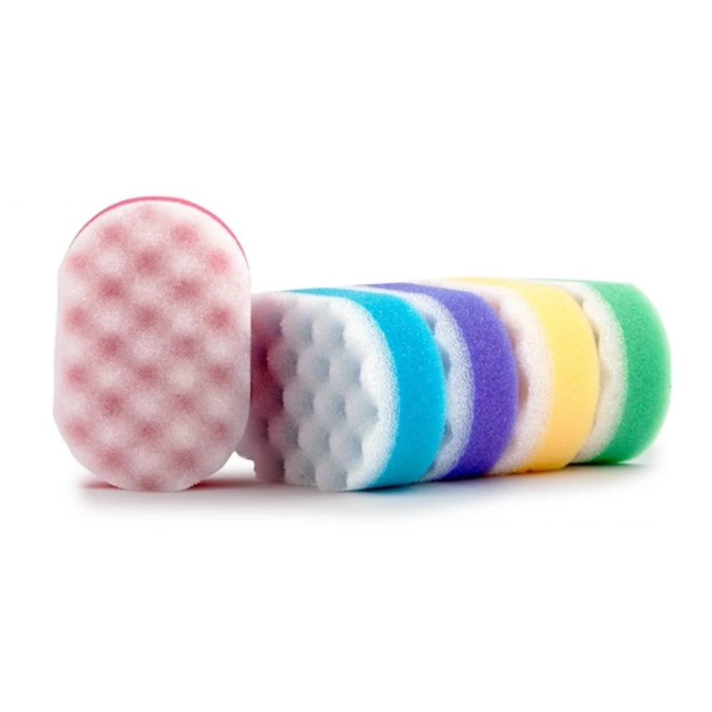 York fürdő szivacs – Oval Beauty, 14x9,0x6,0 cm, masszázshatású szivacs testápoláshoz-2
