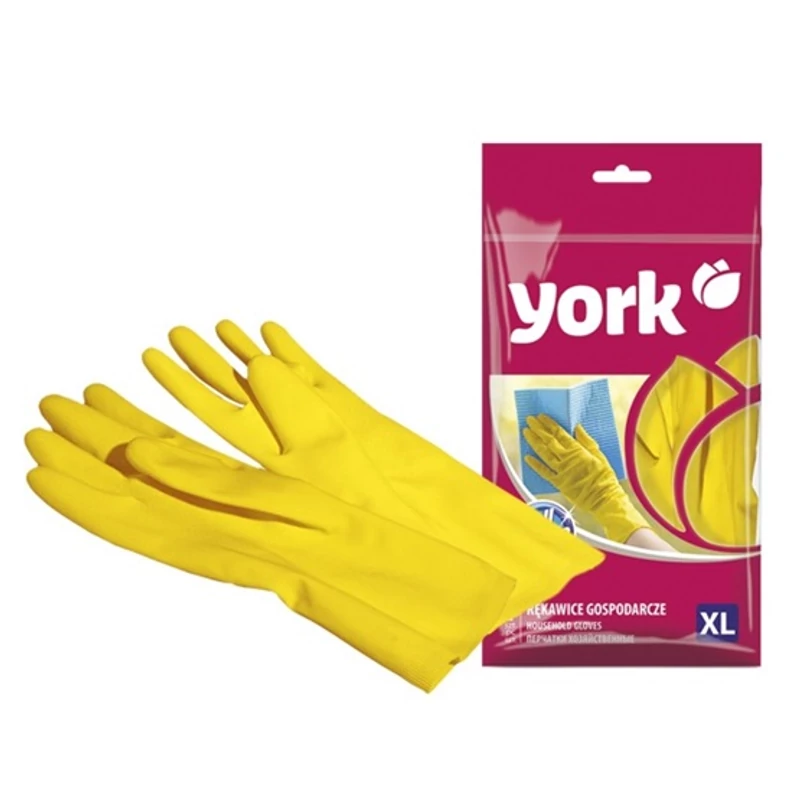 York gumikesztyű XL méret, erős háztartási gumikesztyű takarításhoz és mosogatáshoz-2