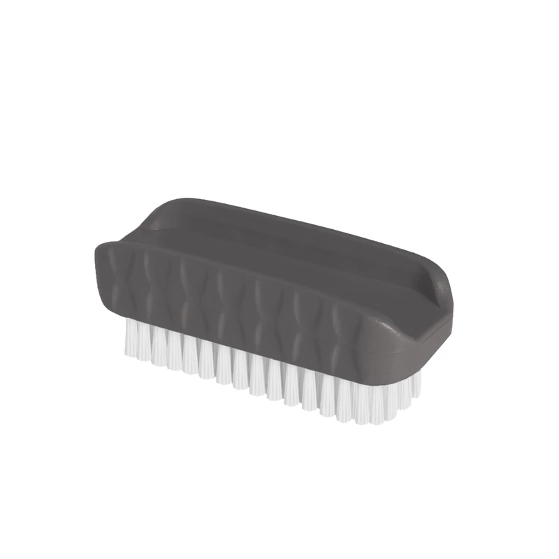 York körömkefe – egyoldalas, 8,0x4,0x3,0 cm, kevert színekben (GREY, NATURAL), kéz- és körömtisztításhoz-4
