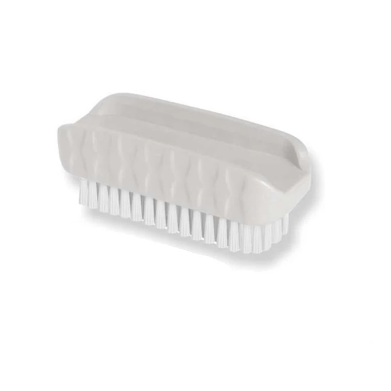 York körömkefe – egyoldalas, 8,0x4,0x3,0 cm, kevert színekben (GREY, NATURAL), kéz- és körömtisztításhoz-3