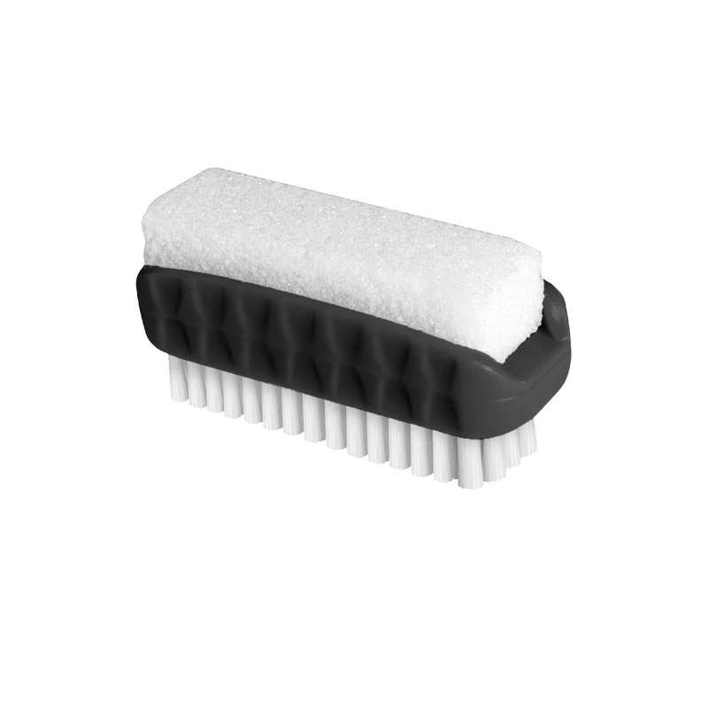 York körömkefe habkővel – 9,0x5,0x4,0 cm, praktikus eszköz kéz- és lábápoláshoz-3