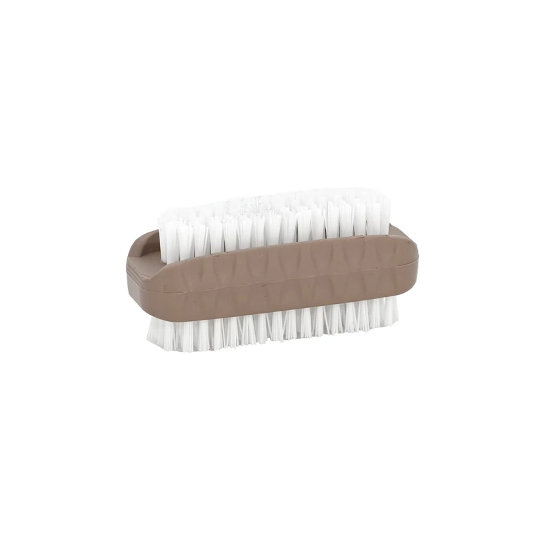 York körömkefe – kétoldalas, 9,0x7,0x4,0 cm, NATURAL színben, hatékony köröm- és kéztisztító kefe ergonomikus kialakítással-3