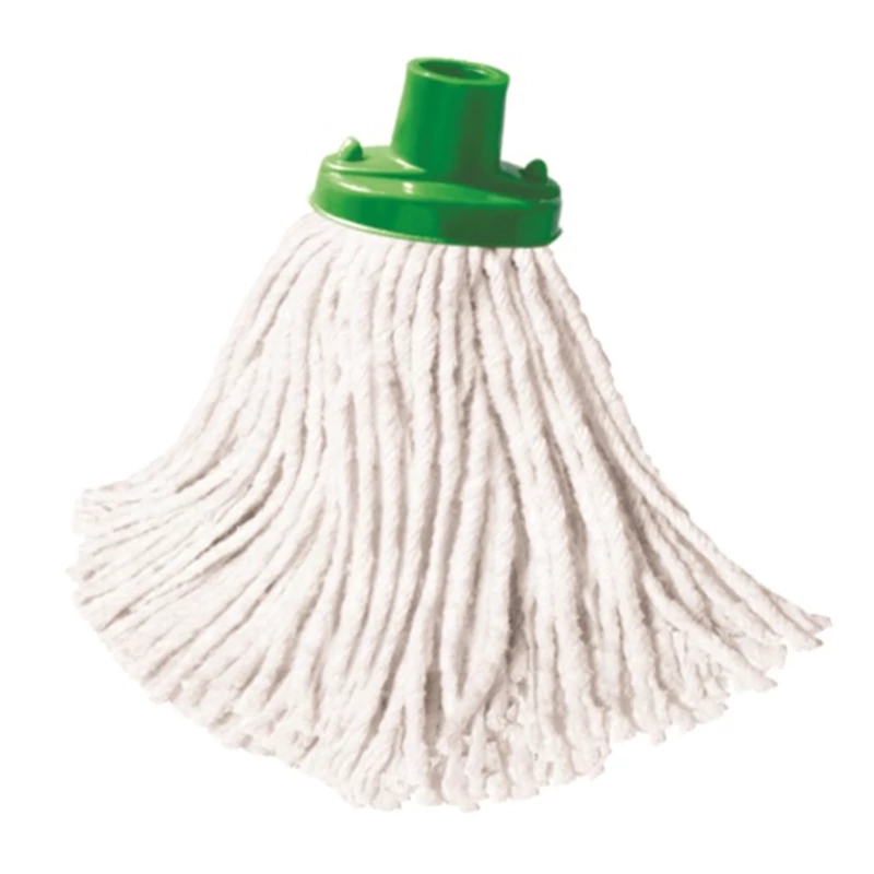 York pamut mop fej 120g súlyban, 12x28x5 cm méretben, Midi kivitelben, nedvszívó és tartós felmosó fej háztartási használatra