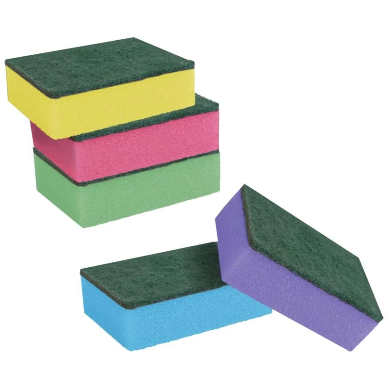 York mosogatószivacs dörzsi – 10 darabos készlet, 9,0x6,0x3,0 cm, hatékony szivacs edények és felületek tisztításához