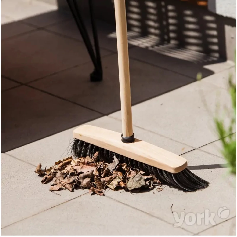 York partvis fej fából – 33x12x8,0 cm, 30% természetes lószőrből, kíméletes és hatékony sepréshez-3