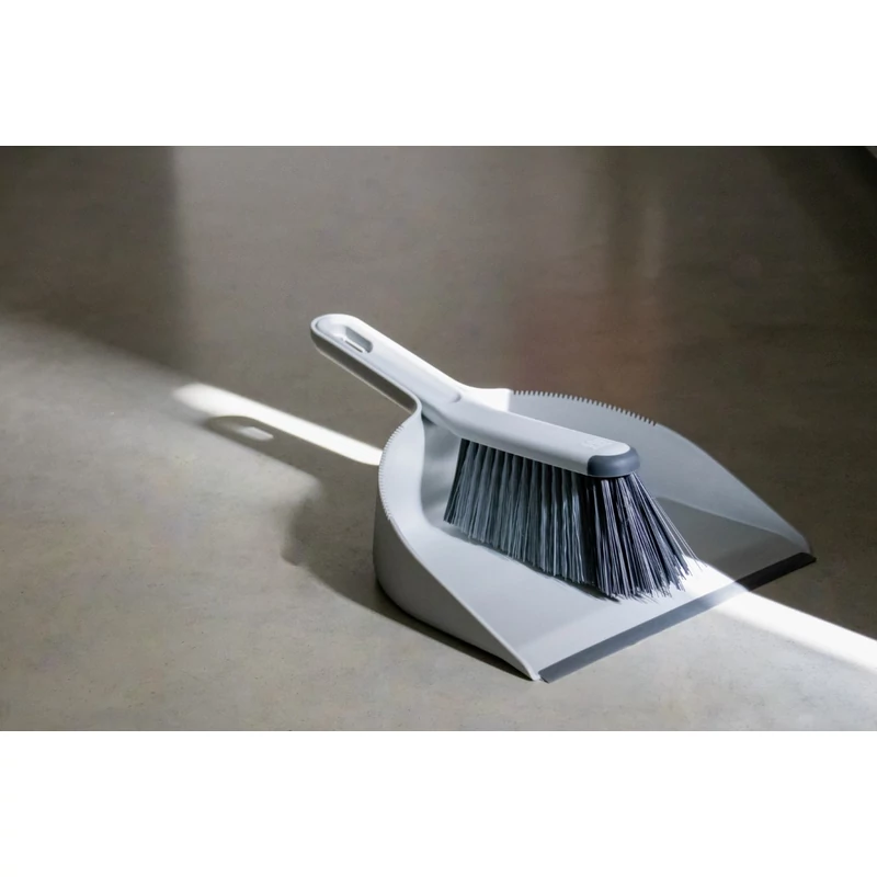 York U-COLLECT Eco Ego szemeteslapát gumi éllel és ergonomikus kefével – hatékony portalanítás és precíz takarítás Plasticbox.hu-2